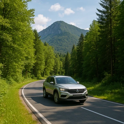 Roadtrip mit dem Auto